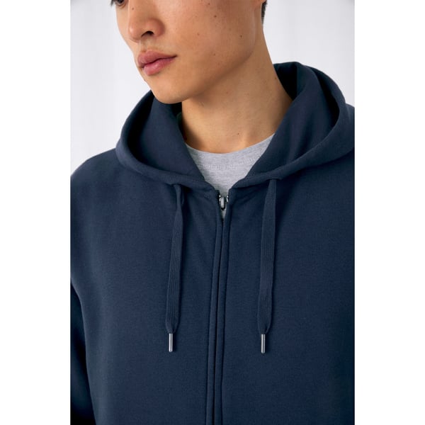 B&C Mens Full Zip Hoodie