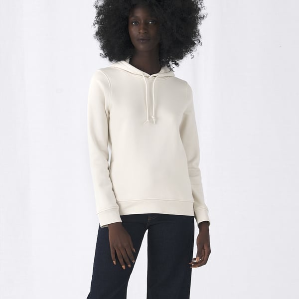 B&C Womens/Ladies Organic Hoodie