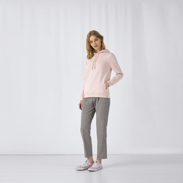 B&C Womens/Ladies Organic Hoodie