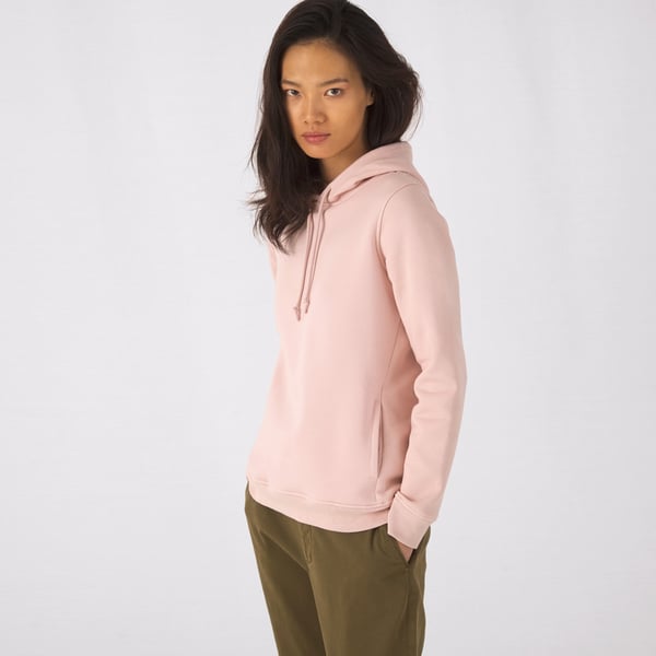 B&C Womens/Ladies Organic Hoodie
