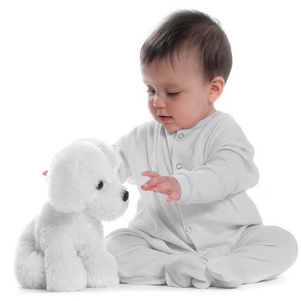 Larkwood Baby Unisex Plain Long Sleeved Sleepsuit