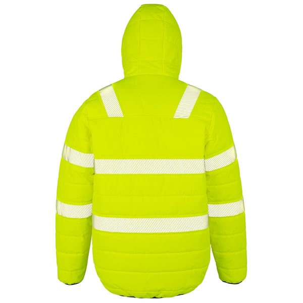 Result Genuine Recycled Mens Ripstop Safety Padded Jacket