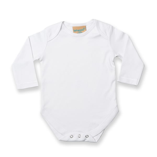 Larkwood Baby Unisex Long Sleeve Baby Bodysuit