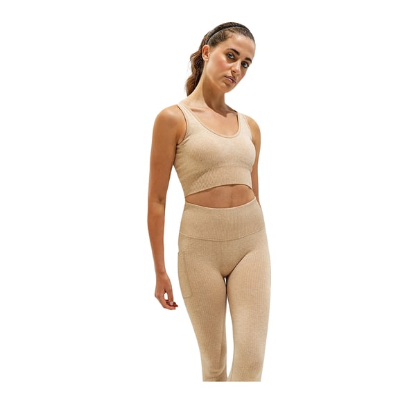 TriDri Womens/Ladies Multisport Ribbed Seamless 3D Bra