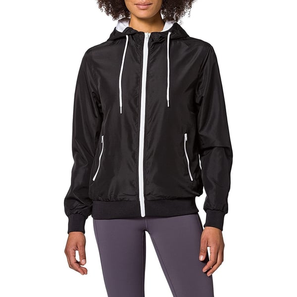 Build Your Brand Womens/Ladies Windrunner Recycled Jacket