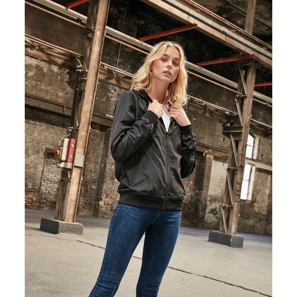 Build Your Brand Womens/Ladies Windrunner Recycled Jacket