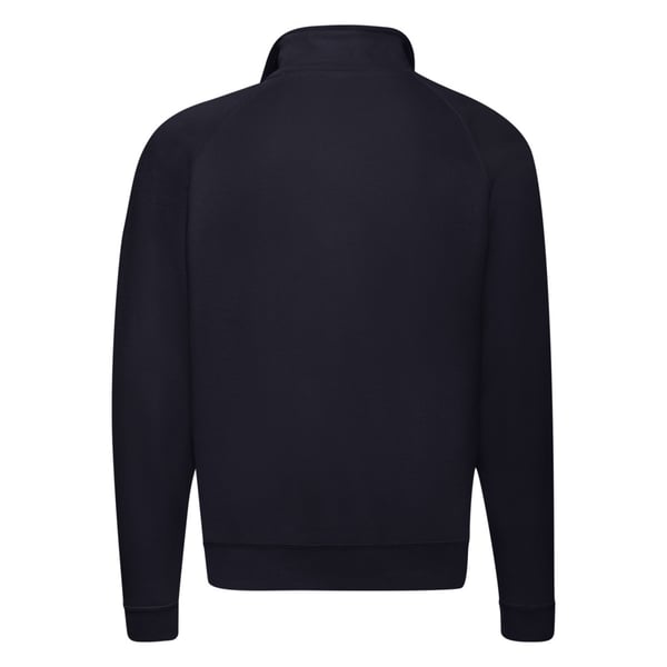 Fruit of the Loom Mens Classic 80/20 Zip Neck Sweatshirt
