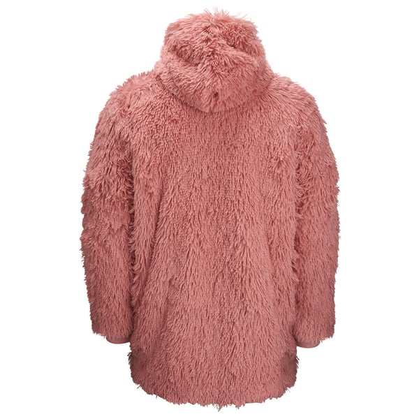 Ribbon Unisex Adult Sherpa Reversible Oversized Hoodie