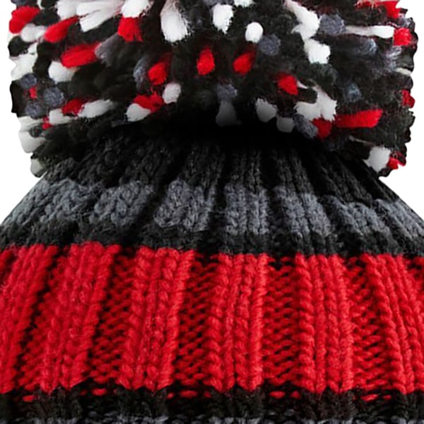 Beechfield Unisex Adult Hygge Striped Beanie