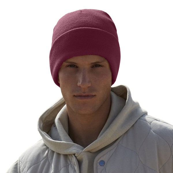 Beechfield Unisex Adult Original Cuffed Organic Cotton Beanie