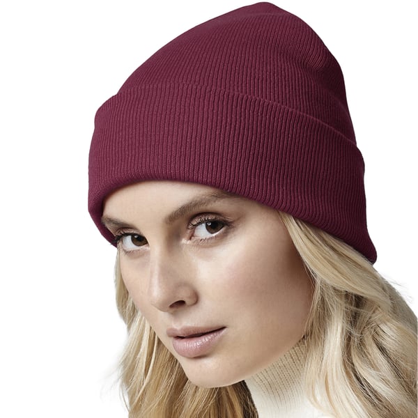 Beechfield Unisex Adult Original Cuffed Organic Cotton Beanie