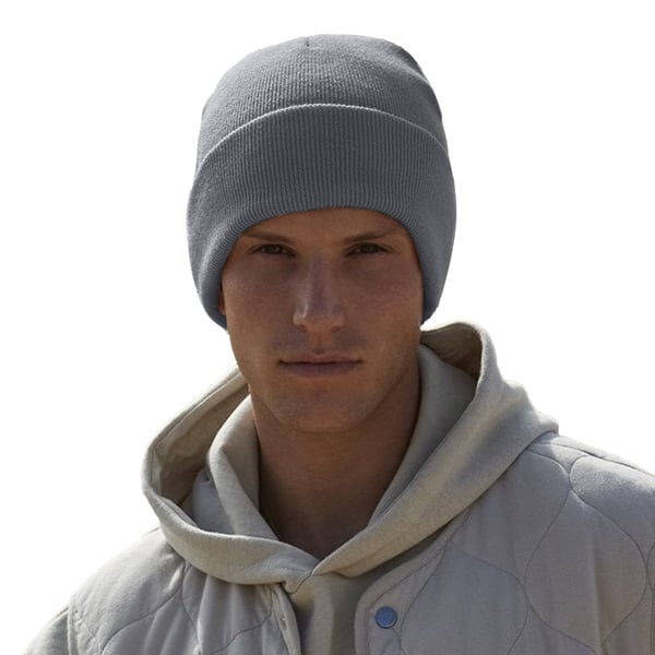 Beechfield Unisex Adult Original Cuffed Organic Cotton Beanie
