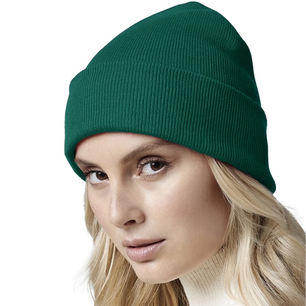 Beechfield Unisex Adult Original Cuffed Organic Cotton Beanie