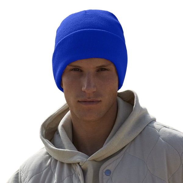 Beechfield Unisex Adult Original Cuffed Organic Cotton Beanie
