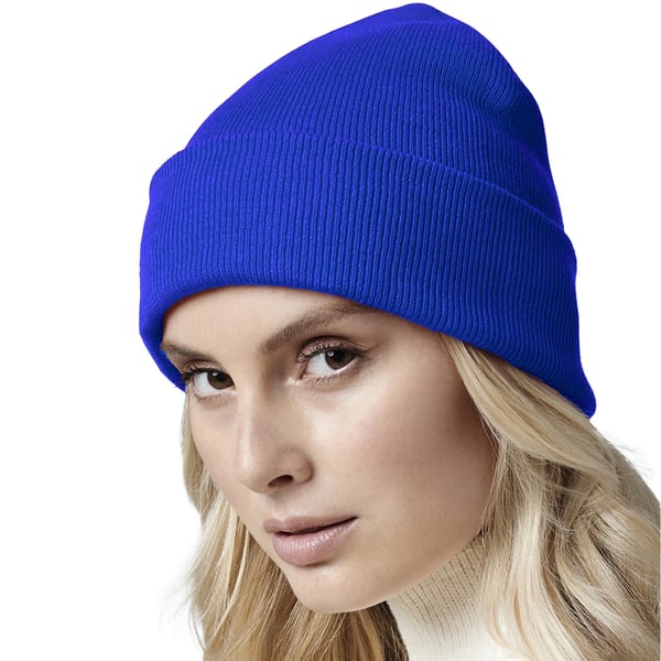 Beechfield Unisex Adult Original Cuffed Organic Cotton Beanie