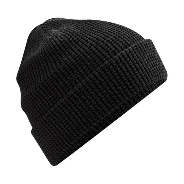 Beechfield Unisex Adult Waffle Organic Cotton Beanie