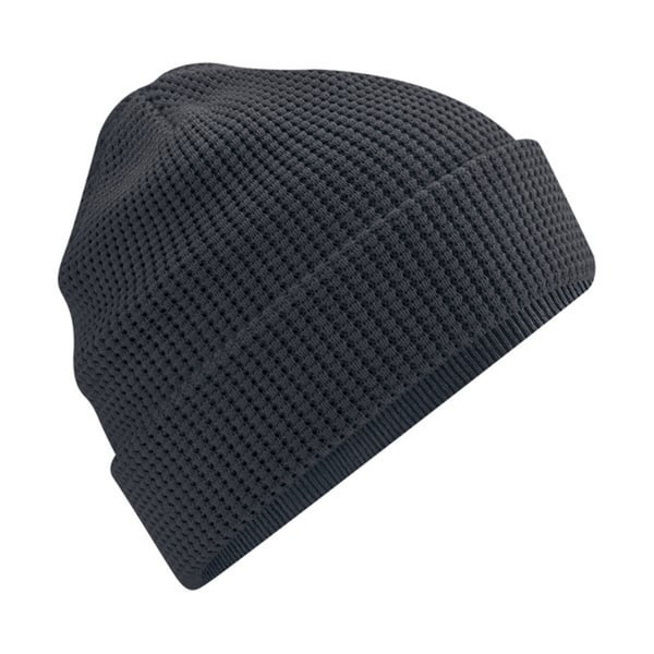 Beechfield Unisex Adult Waffle Organic Cotton Beanie