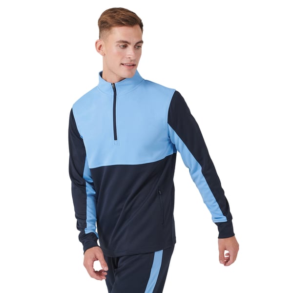 Finden & Hales Quarter Zip Track Top til mænd