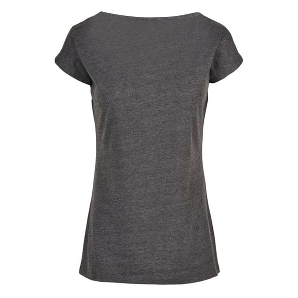 Build Your Brand Womens/Ladies Wide Neck T-Shirt