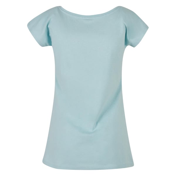 Build Your Brand Womens/Ladies Wide Neck T-Shirt