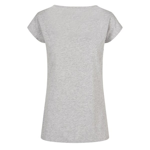 Build Your Brand Womens/Ladies Wide Neck T-Shirt