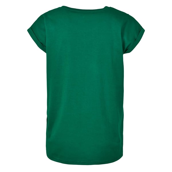 Build Your Brand Womens/Ladies Extended Shoulder T-Shirt