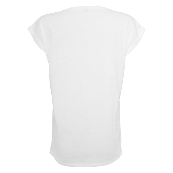 Build Your Brand Womens/Ladies Extended Shoulder T-Shirt