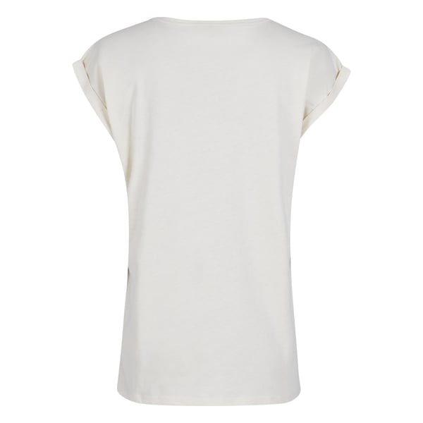 Build Your Brand Womens/Ladies Extended Shoulder T-Shirt