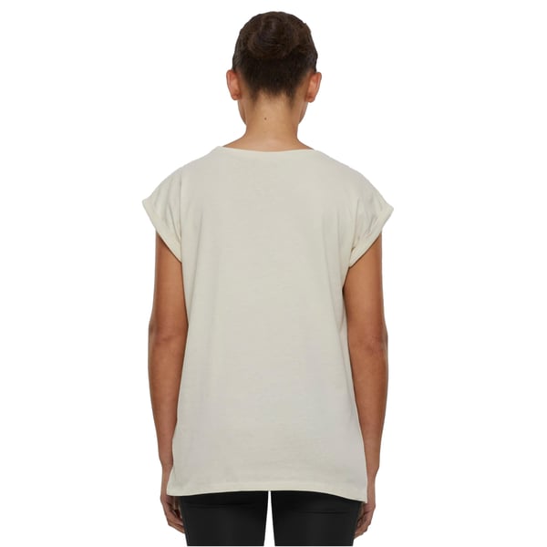 Build Your Brand Womens/Ladies Extended Shoulder T-Shirt