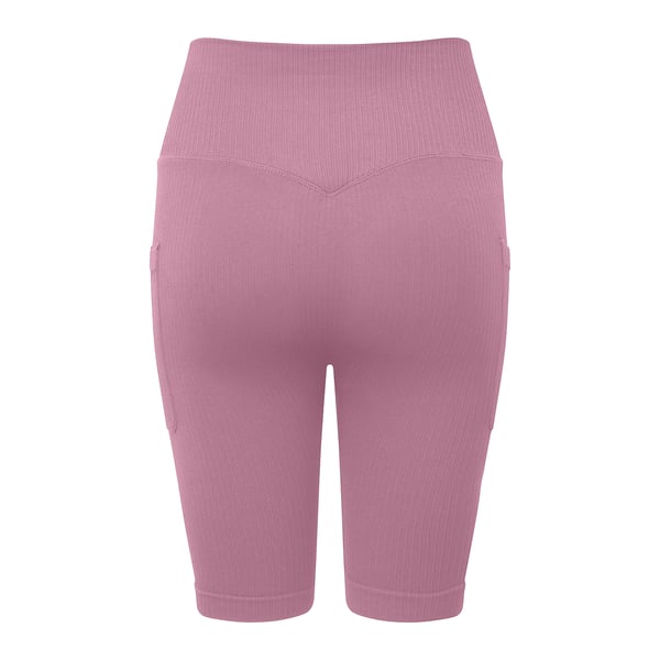 TriDri Womens/Ladies Ribbed Seamless 3D Cycling Shorts