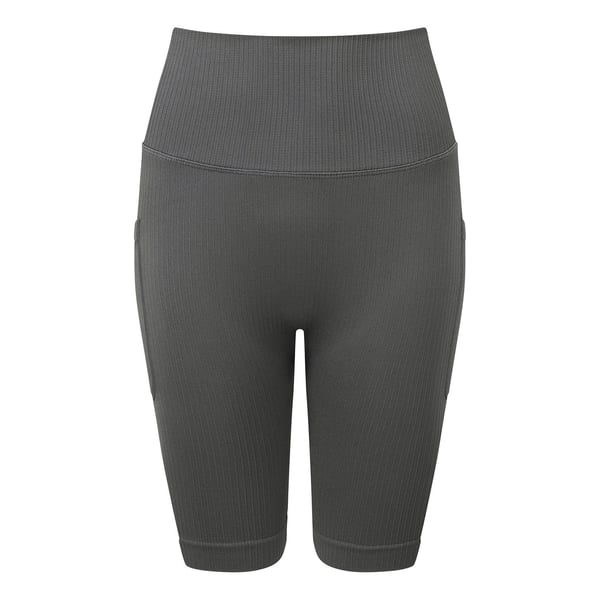 TriDri Womens/Ladies Ribbed Seamless 3D Cycling Shorts