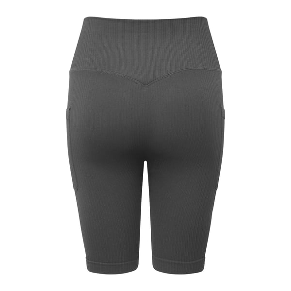 TriDri Womens/Ladies Ribbed Seamless 3D Cycling Shorts