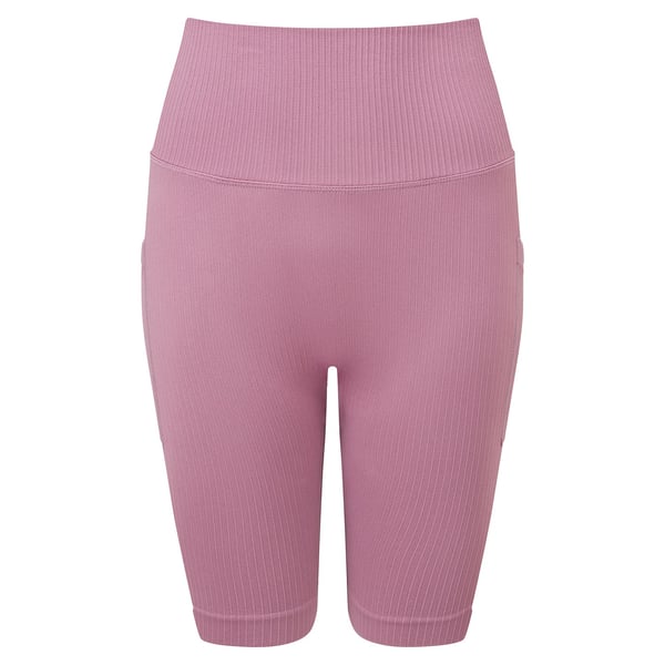TriDri Kvinder/damer Ribbed sømløse 3D cykelshorts