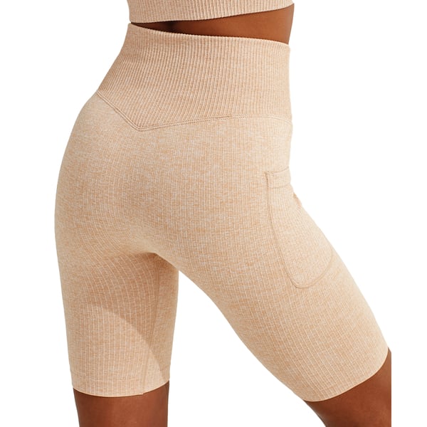 TriDri Womens/Ladies Melange Melange Seamless 3D Cycling Shorts
