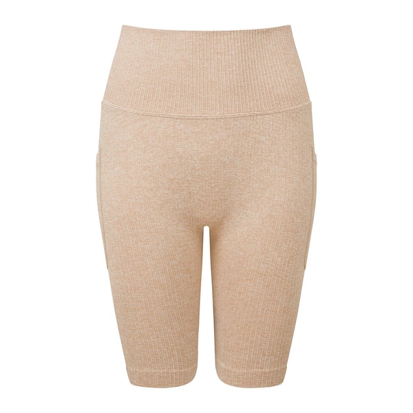 TriDri Dame/Damer Melange Melange Melange sømløse 3D cykelshorts TriDri Dame/Damer Melange Melange Melange sømløse 3D cykelshorts