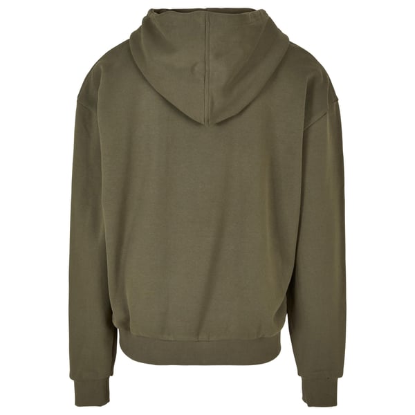 Build Your Brand Mens Ultra Heavyweight Full Zip Hoodie