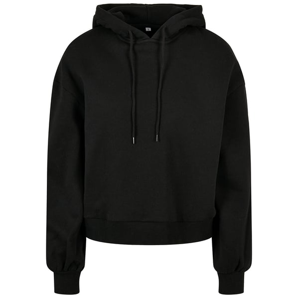 Build Your Brand Kvinder/Damer økologisk oversized hættetrøje