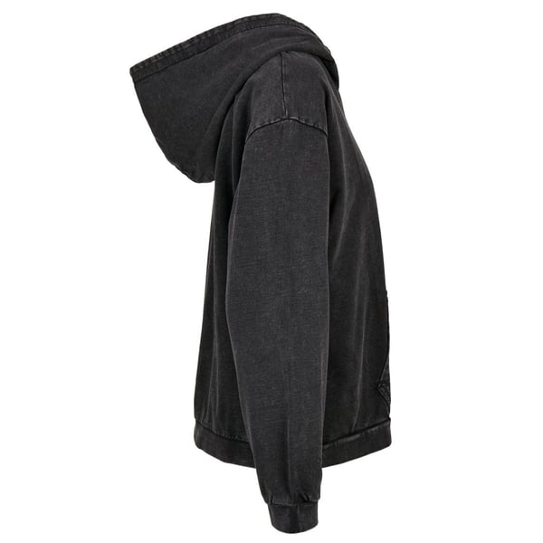 Build Your Brand Womens/Ladies Acid Wash Oversized Hoodie