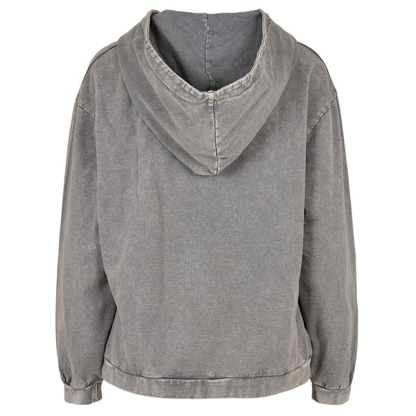 Build Your Brand Womens/Ladies Acid Wash Oversized Hoodie