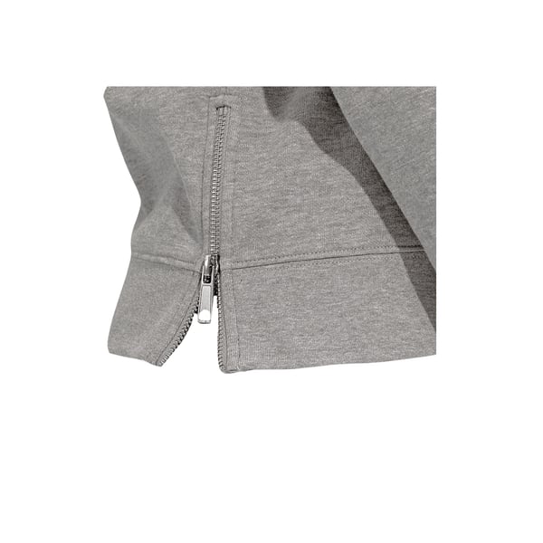 TriDri Womens/Ladies Heather Recycled Side Zip Sweatshirt