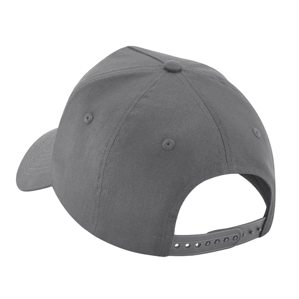 Beechfield Unisex Adult 5 Panel Removable Patch Cap