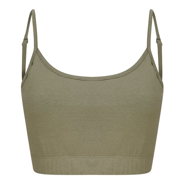 Skinni Fit Womens/Ladies Fashion Sustainable Adjustable Strap Crop Top