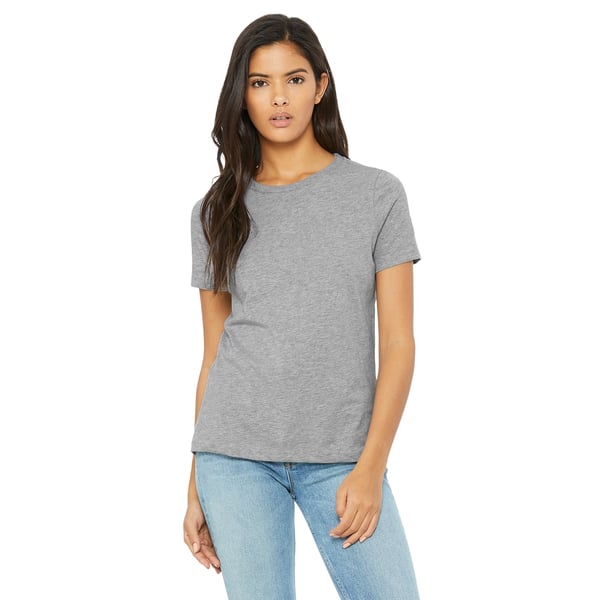 Bella + Canvas Dame/kvinde Heather Jersey T-shirt