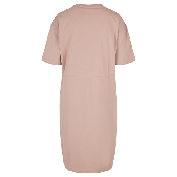 Build Your Brand Womens/Ladies Organic Split Hem Oversized T-Shirt Dress
