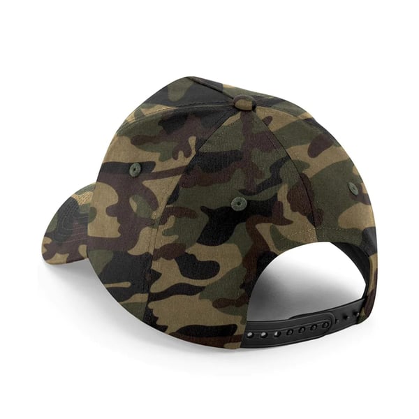 Beechfield Unisex voksen Camo Camo aftagelig Patch Baseball Cap