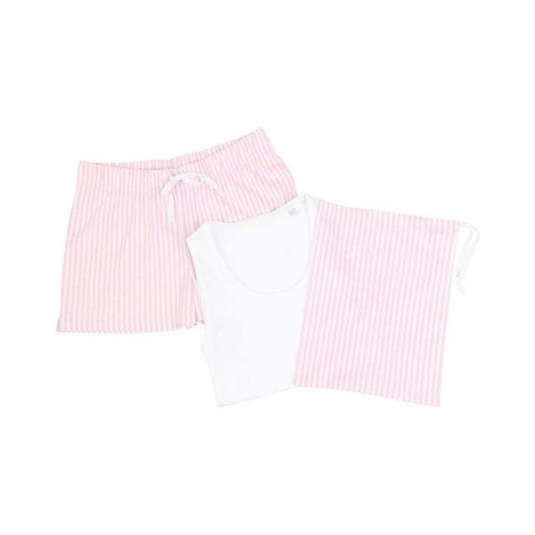 Towel City Womens/Ladies Stripe Short Pyjama Set