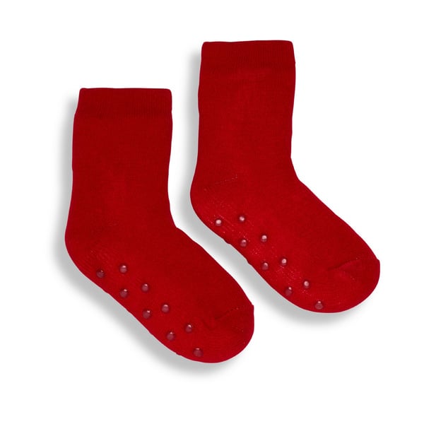 Ribbon Childrens/Kids Eskimo Style Fleece Socks