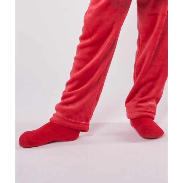 Ribbon Childrens/Kids Eskimo Style Fleece Socks