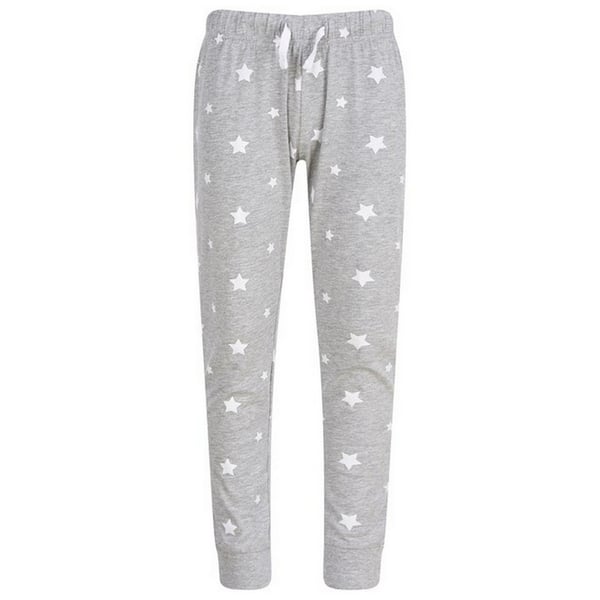 Girls Cotton Dotted Pyjama Bottoms (Pack Of 2)