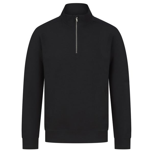 Henbury Unisex Adult Sustainable Quarter Zip Sweatshirt